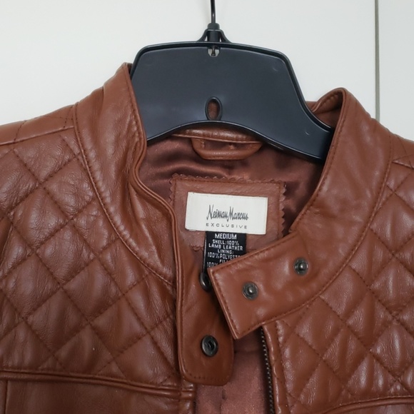 Neiman Marcus Leather Jacket - Picture 2 of 5